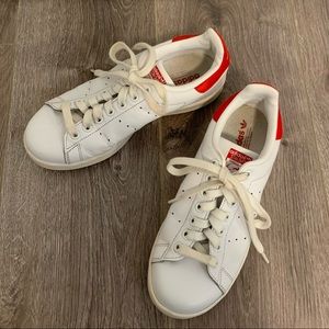 Adidas Stan Smith Red Sneakers